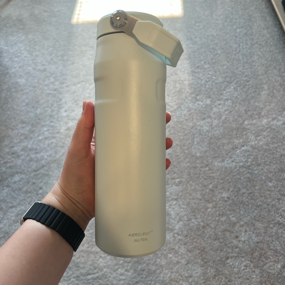 Stanley 24oz Pale Sage Green Ice Flow water bottle